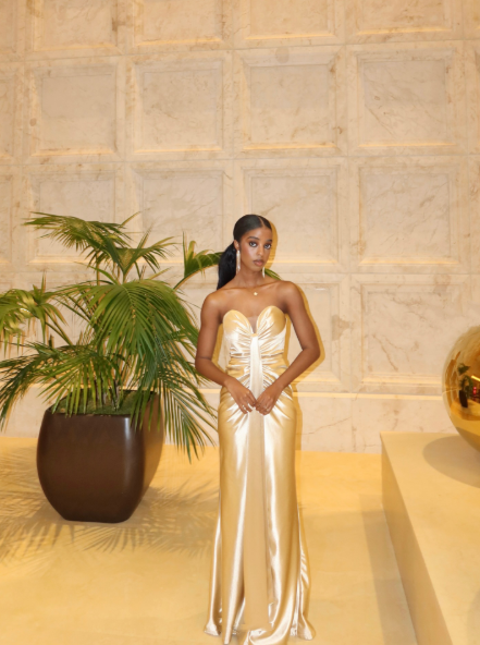 Sexy Sweetheart Neck Satin Mermaid Party Dress Champagne Long Prom Dresses D4975