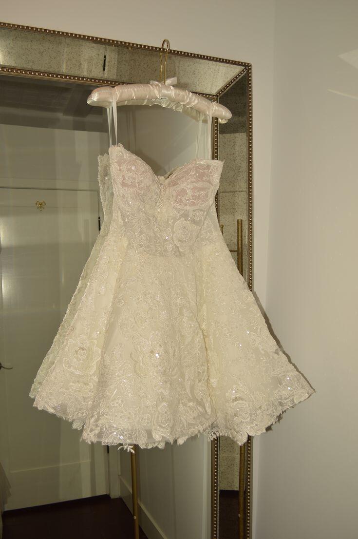 Classy Off White Tulle Lace A Line Short Homecoming Dress Birthday Outfits D4141