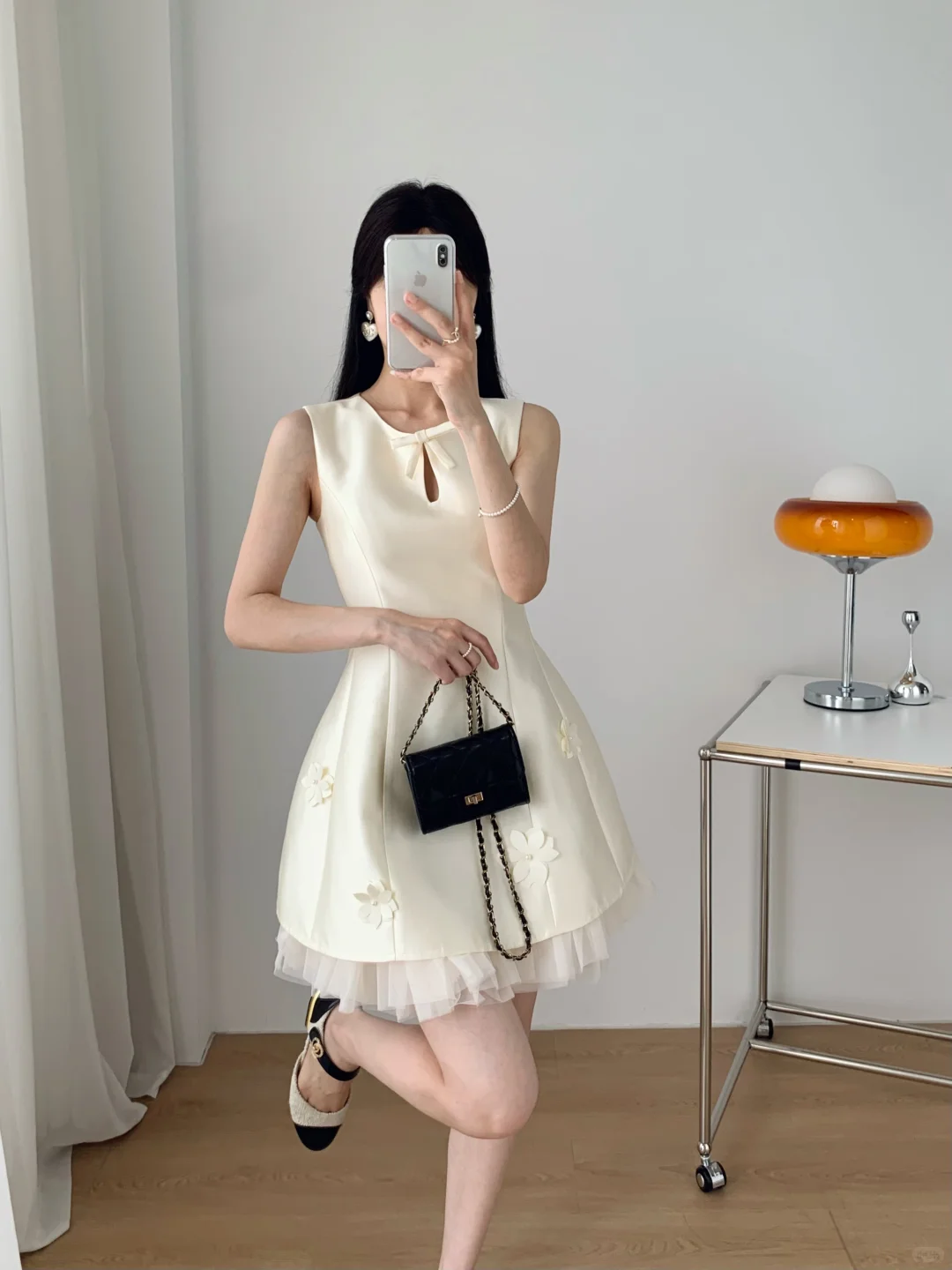 Cute Off White Satin Tulle Appliques A Line Short 16th Birthday Outfits Formal Graduation Homecoming Dress D2793