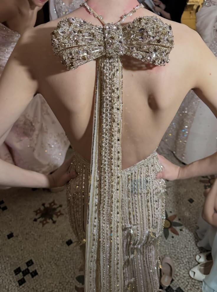 Elegant Light Champagne Tulle Beaded Mermaid Party Dress,Halter Backless Long Evening Dress D3597