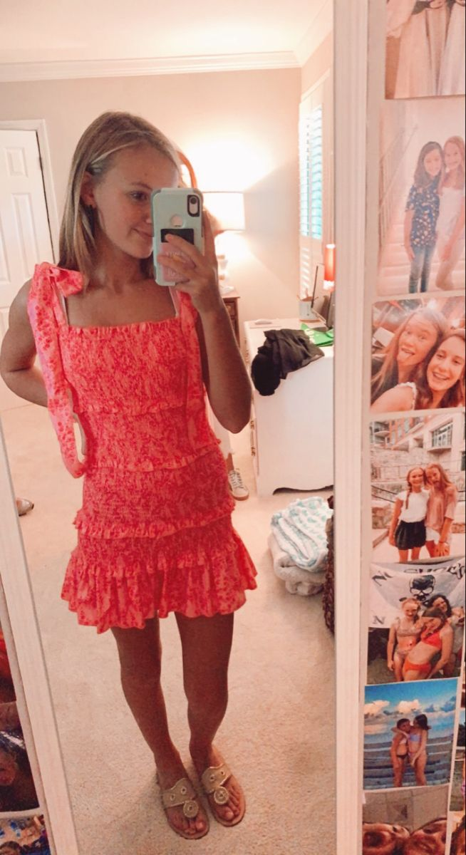 Unique Blue Spaghetti Straps Satin Print Floral Ruffle Short Homecoming Dress Birthday Dress D3331
