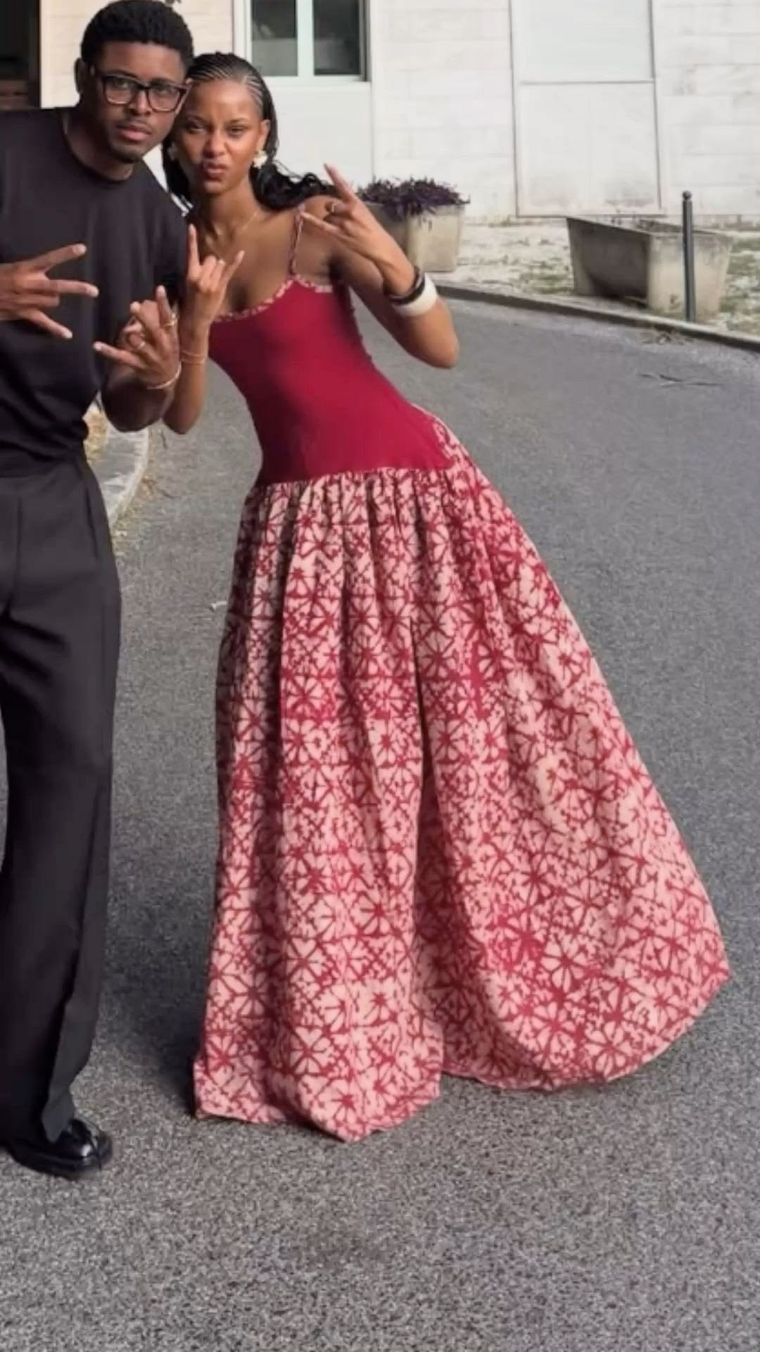 Unique Strapless Red Satin Long Prom Dress Party Dress D4971