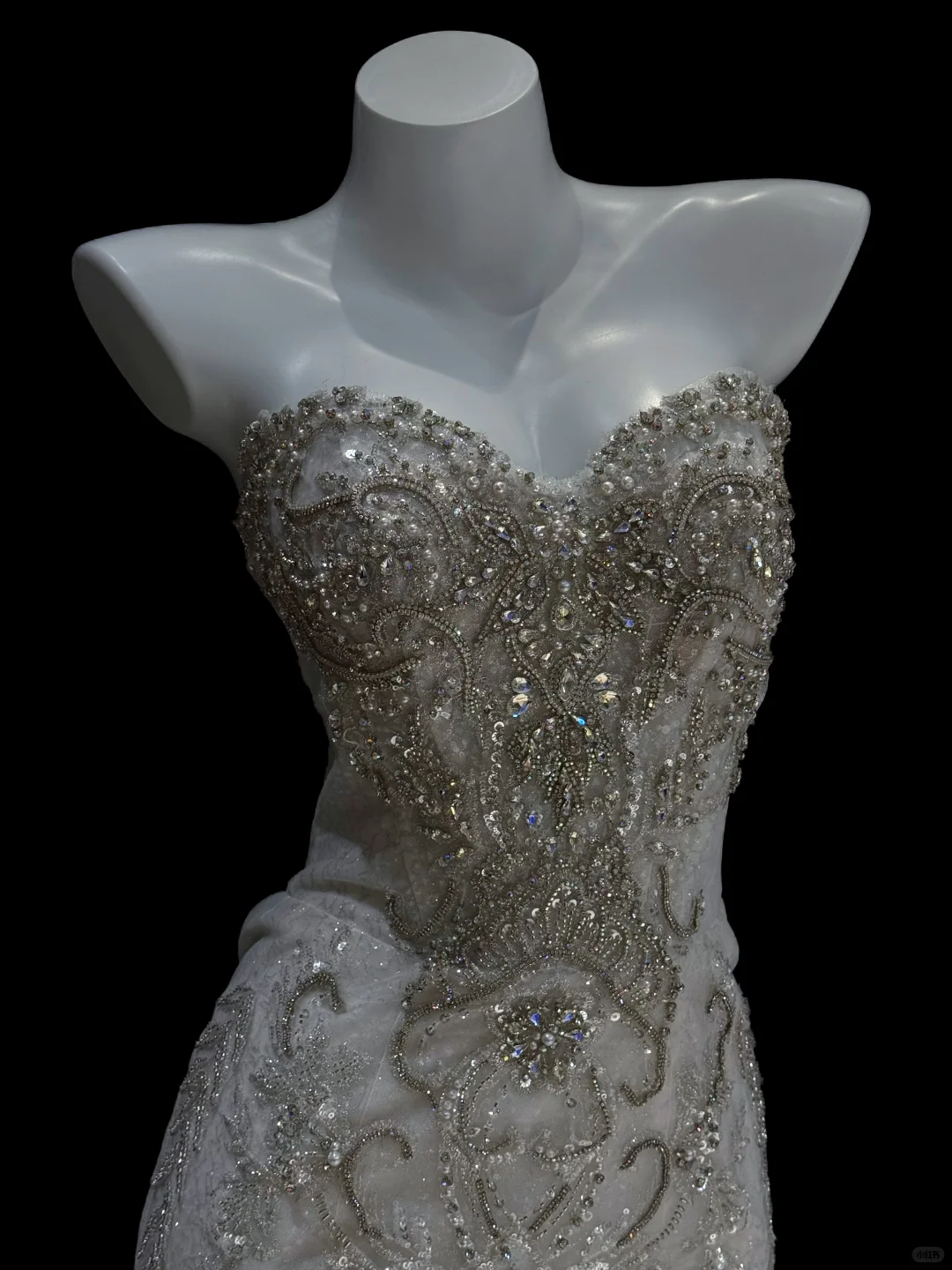 Glamorous Sweetheart Neck Tulle Sequin Beaded Mermaid Long Evening Dress Party Dress D2919