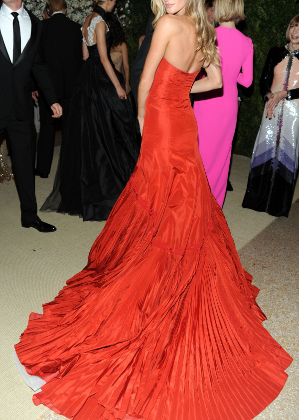 Gorgeous Strapless Satin Ruched Mermaid Long Evening Dress,Red Party Dress D3421
