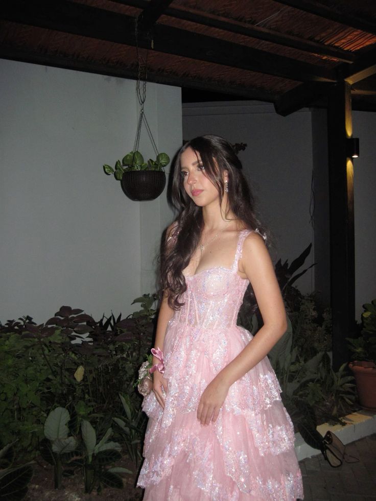 pretty in pink prom dress Pretty A-Line Straps Blush Pink Lace Long Prom Dresses Formal Evening –  SweetDress