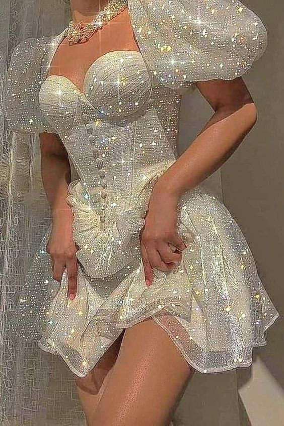 Classy Black Sweetheart Neck Organza Short Party Dress Off The Shoulder Birthday Outfits Homecoming Dress S886