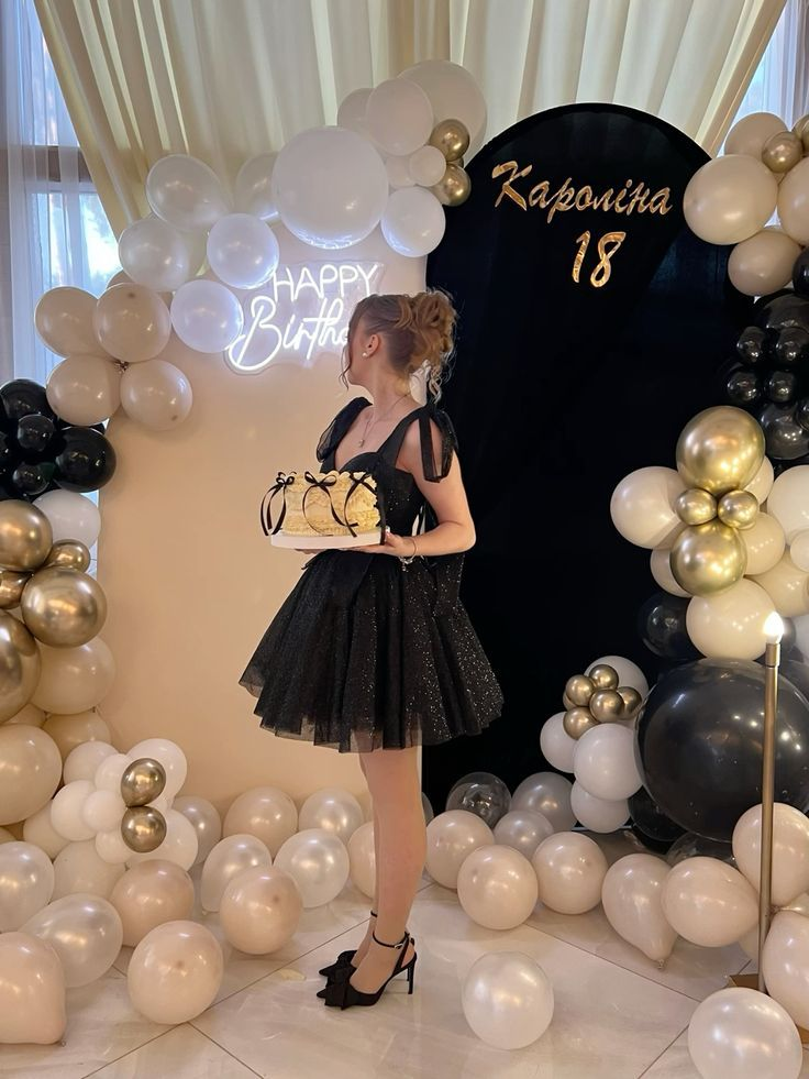 Shiny Black Tulle Sequin A Line Short Homecoming Dress,Formal Short 18th Birthday Outfits D3334