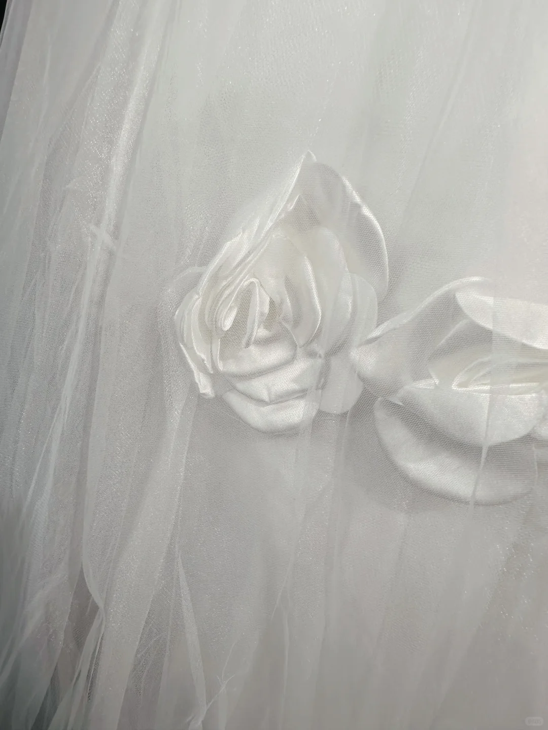 Fairy Ball Gown Off The Sholder 3D Flowers White Tulle Beaded Long Evening Dress Birthday Dress D2507