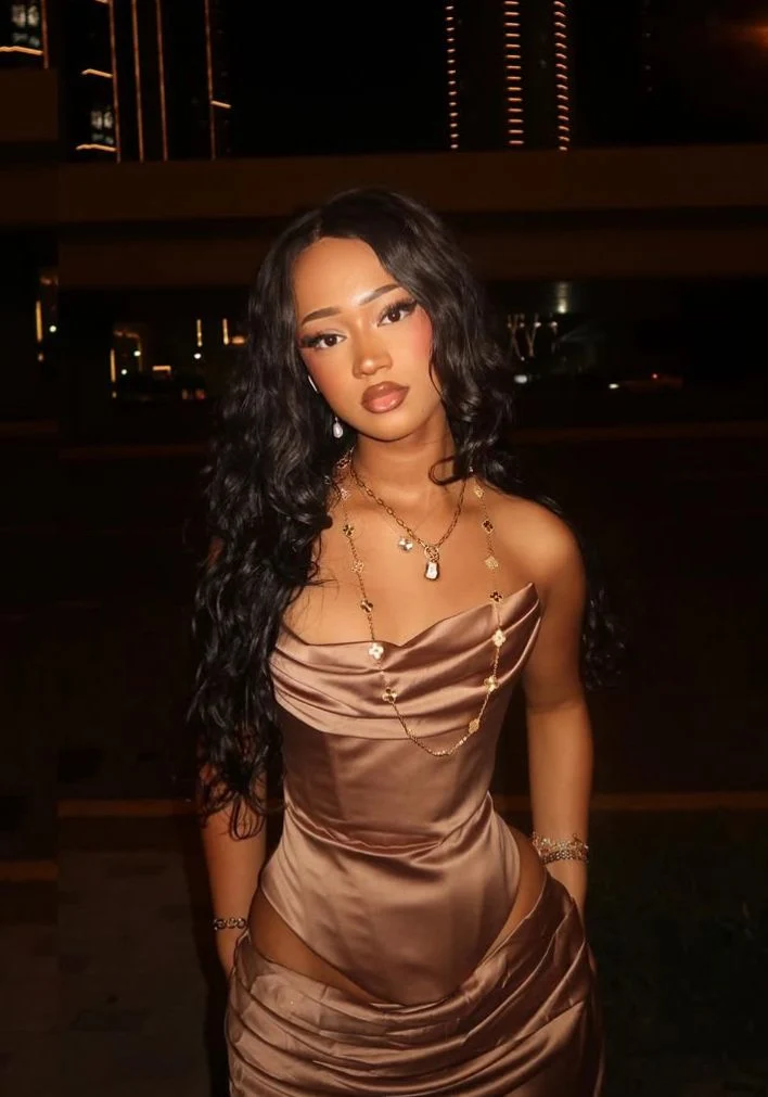 Elegant Strapless Brown Satin Mermaid Long Prom Dresses Evening Dress D4840