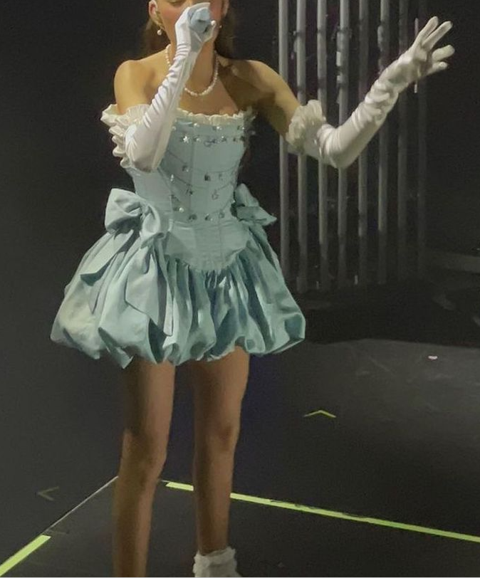 Chic Green Strapless A Line Birthday Outfits Mini 8th Grade Homecoming Dress With Bow S660