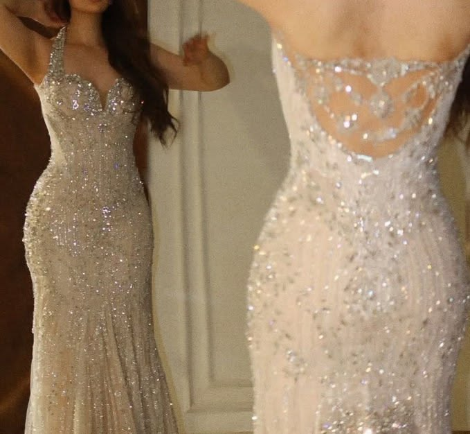 Sparkling Halter Champagne Tulle Sequins Mermaid Long Birthday Party Dress Evening Gown For High School Girls D4861