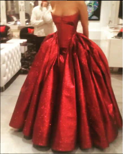 Elegant Burgundy Strapless Satin Long Wedding Guest Dress Formal Party Gown D1767