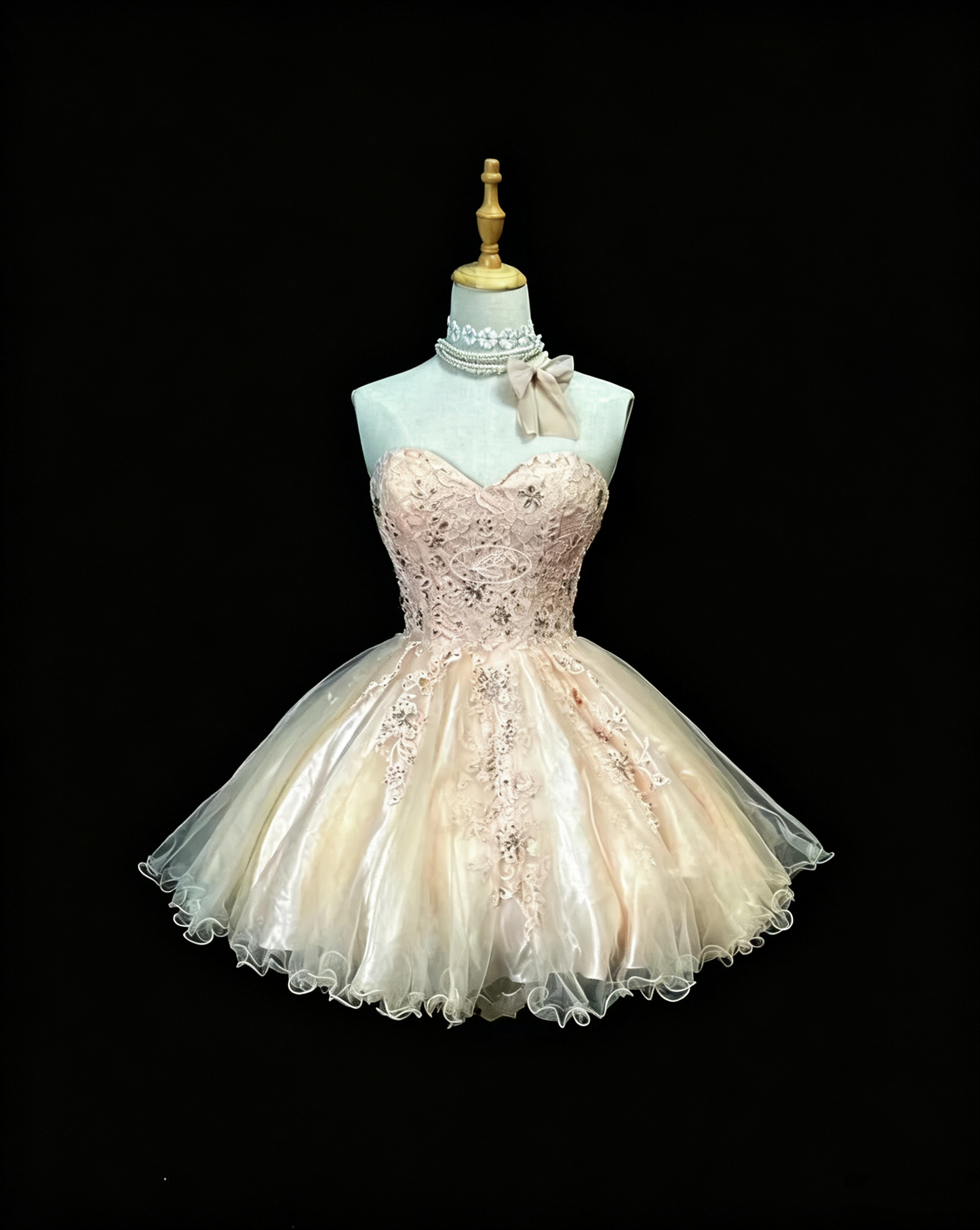 Charming Sweetheart Neck Tulle Appliques Short 15th Birthday Outfits ,Peach Pink Homecoming Dress D3250