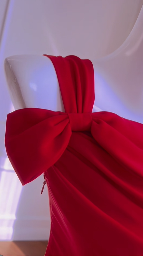 Sexy Red Chiffon Sheath Short Graduation Homecoming Dress Cocktail Dress D2949