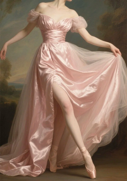 Classy Off The Shoulder Satin Tulle Slit Long Wedding Guest Dress Formal Evening Dress D1962