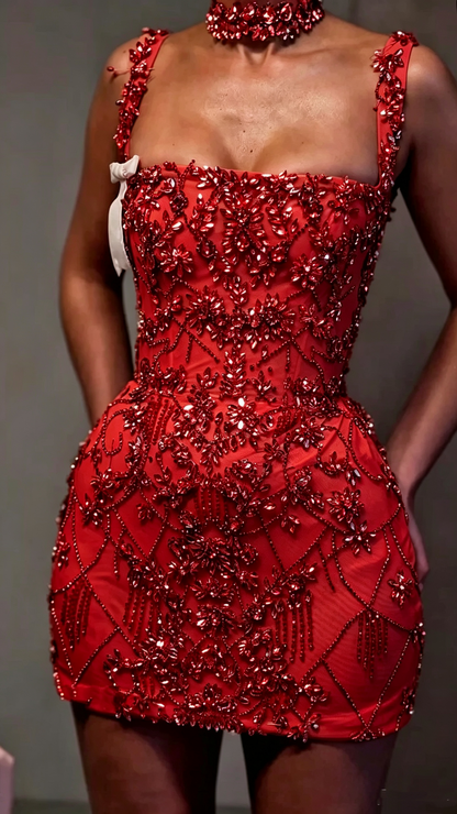 Luxury Sheath Square Neck Gold Short Formal Grade Homecoming Dresses Gold Cocktail Dress S337