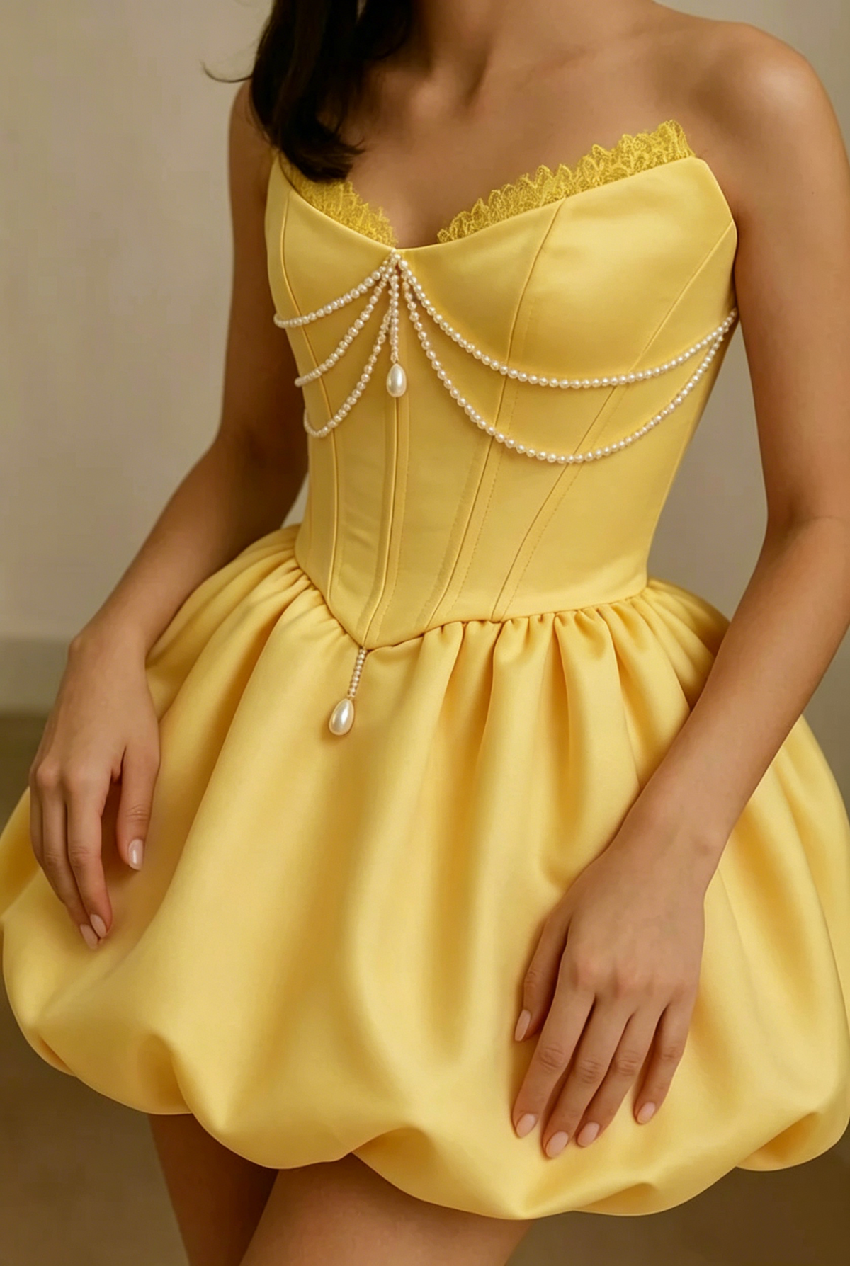 Sweet Sweetheart Neck Satin A Line Short Birthday Party Dress Formal Homecoming Dress D604