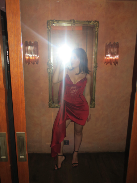 Elegant Red Satin Lace Sheath Short Graduation Homecoming Dress,Mini Birthday Dress Two Piece D3536