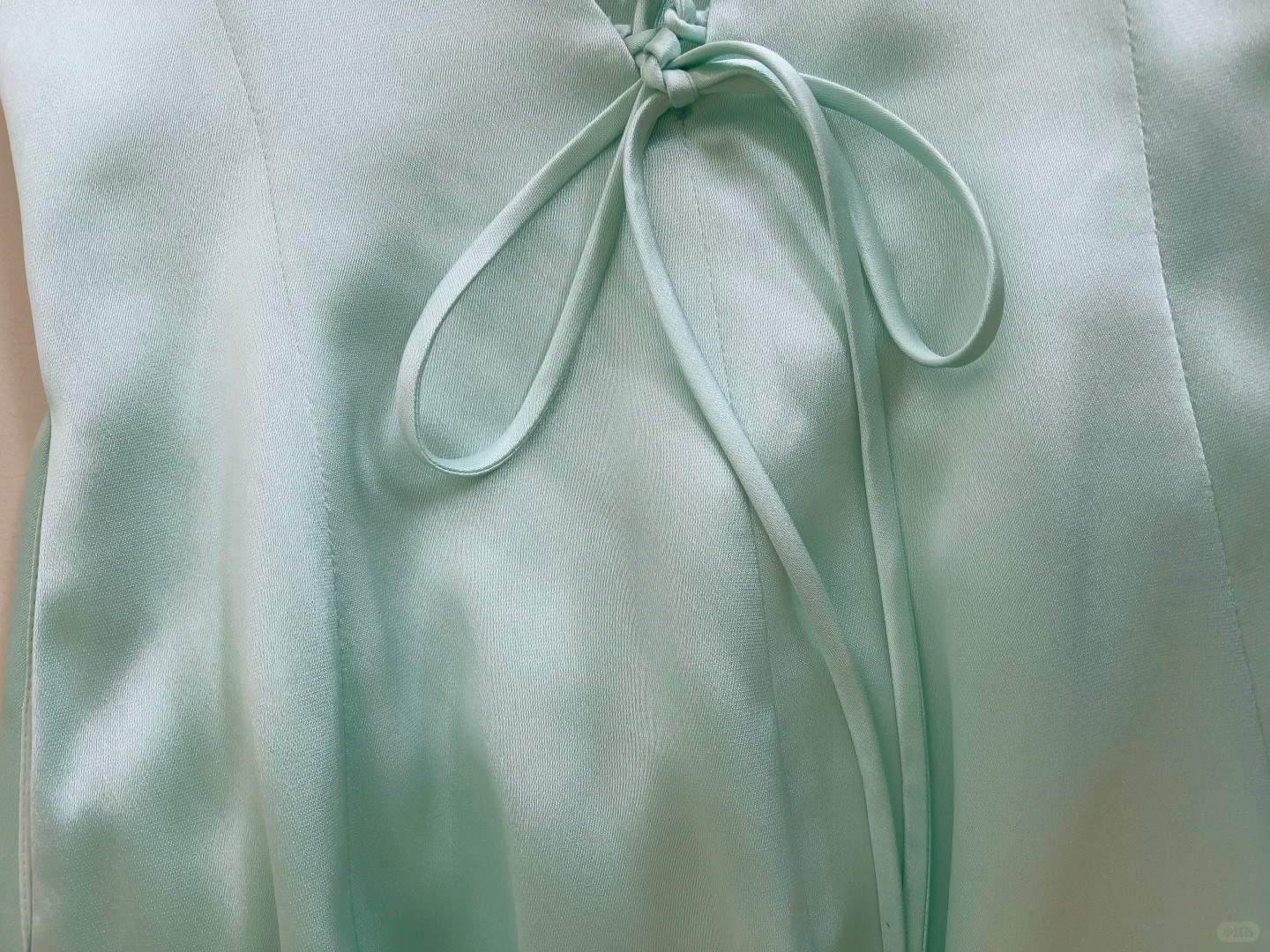 Cute Mint Green Satin A Line Long Evening Dress Birthday Prom Dress D2985