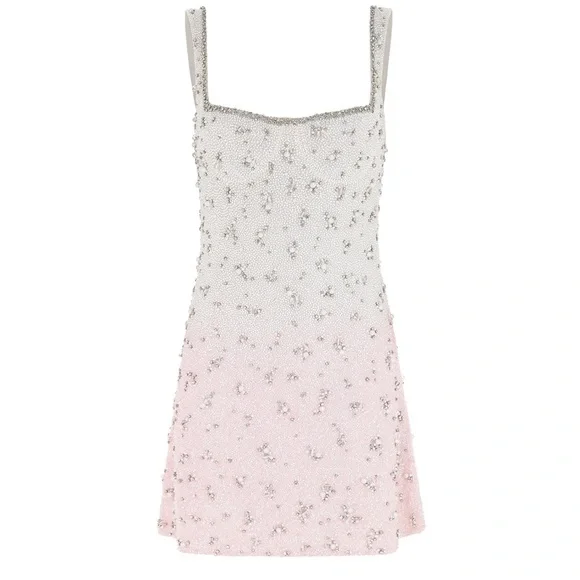 Gorgeous Sheath Square Neck Sequin Short Homecoming Dress Cocktail Dress  S336