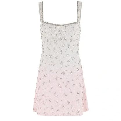 Gorgeous Sheath Square Neck Sequin Short Homecoming Dress Cocktail Dress  S336