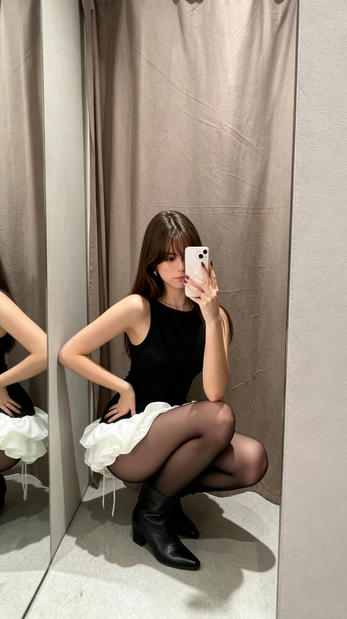 Vintage Black Sleeveless Satin Sheath Pleated Mini Cocktail Dress Short Party Dress Homecoming Dress D276