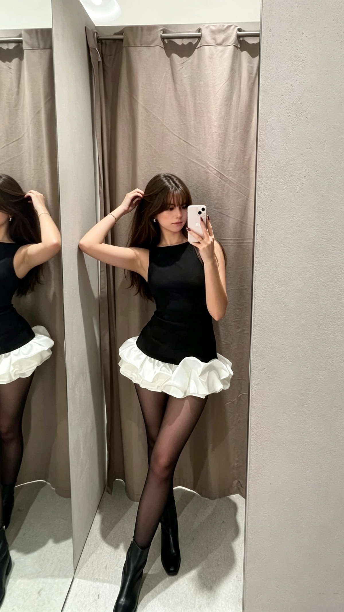 Vintage Black Sleeveless Satin Sheath Pleated Mini Cocktail Dress Short Party Dress Homecoming Dress D276