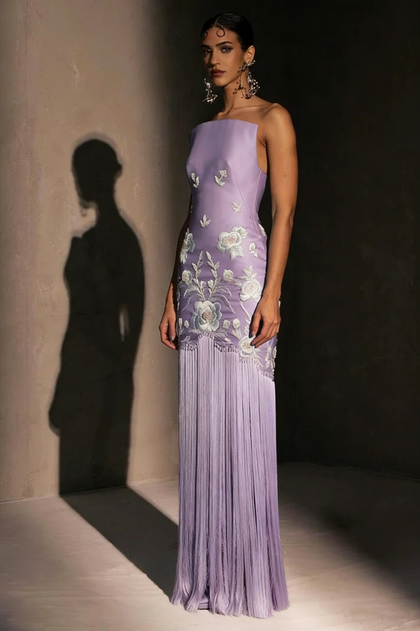 Fancy Mermaid Strapless Neckline Green Satin Long Prom Dress Evening Dress Formal Dress SD2173