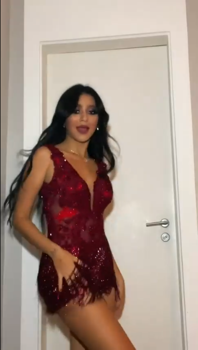 Sexy V Neck Burgundy Sequin Tassel Sheath Short Graduation Homecoming Dress Cocktail Dress D4769