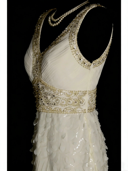 Retro Sheath V Neck White Lace Hoco Gowns Short 18th Birthday Dress Homecoming Dresses D4257