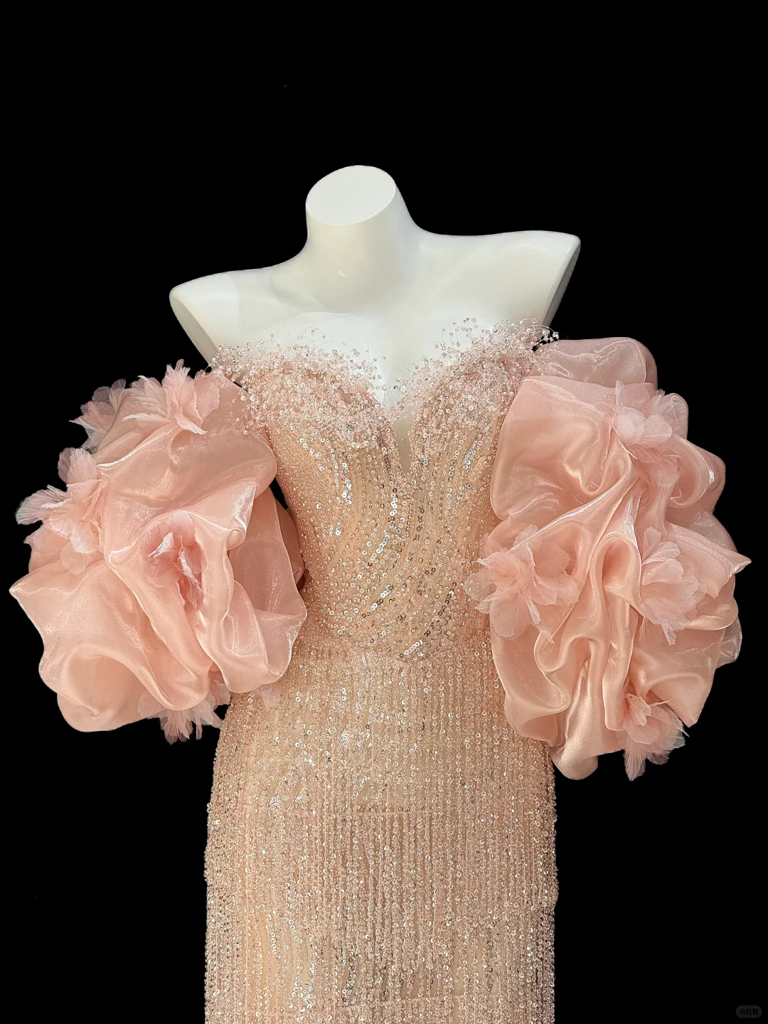 Luxurious Off The shoulder Sequin Beaded Sheath Long Evening Dress Birthday Prom Dress D2913
