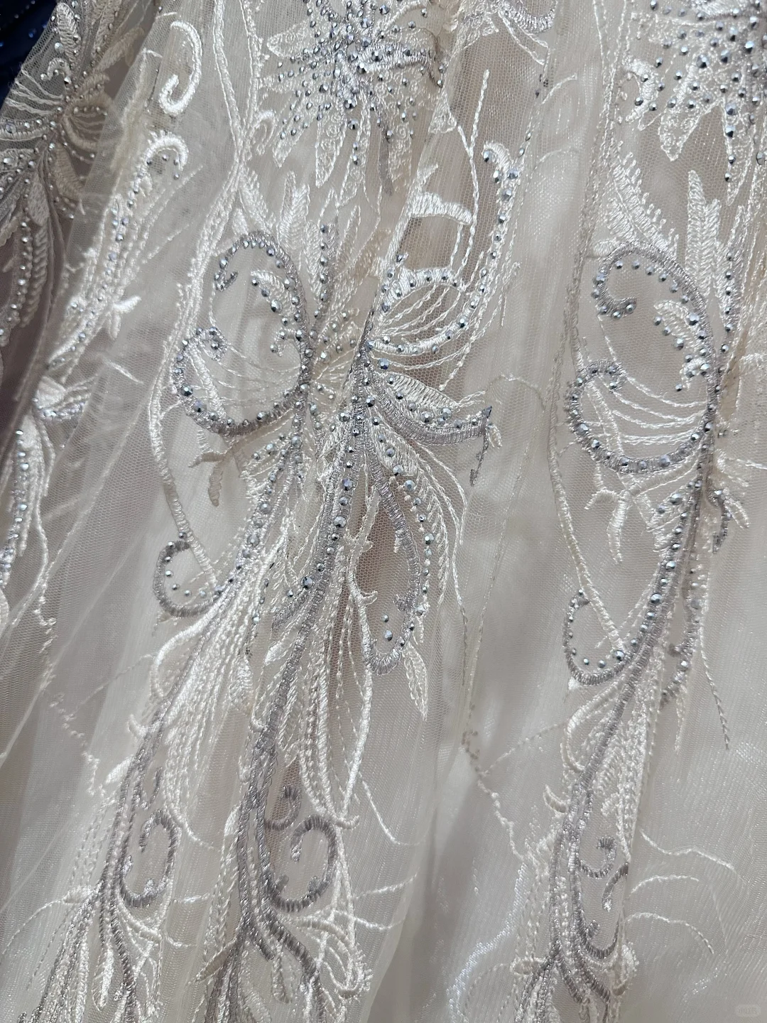Gorgeous Tulle Embroidery Beaded Ball Gown Off The Shoulder Long Evening Dress Birthday Dress D2513