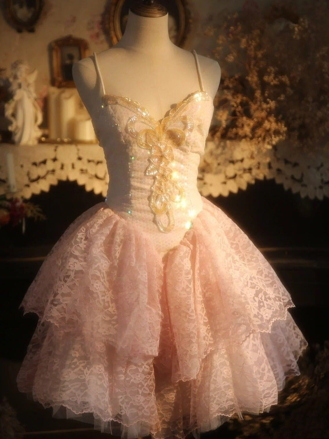 Charming Spaghetti Straps Lace Sequin Short Birthday Outfits,Pink A Line Short Graduation Homecoming Dress D4146