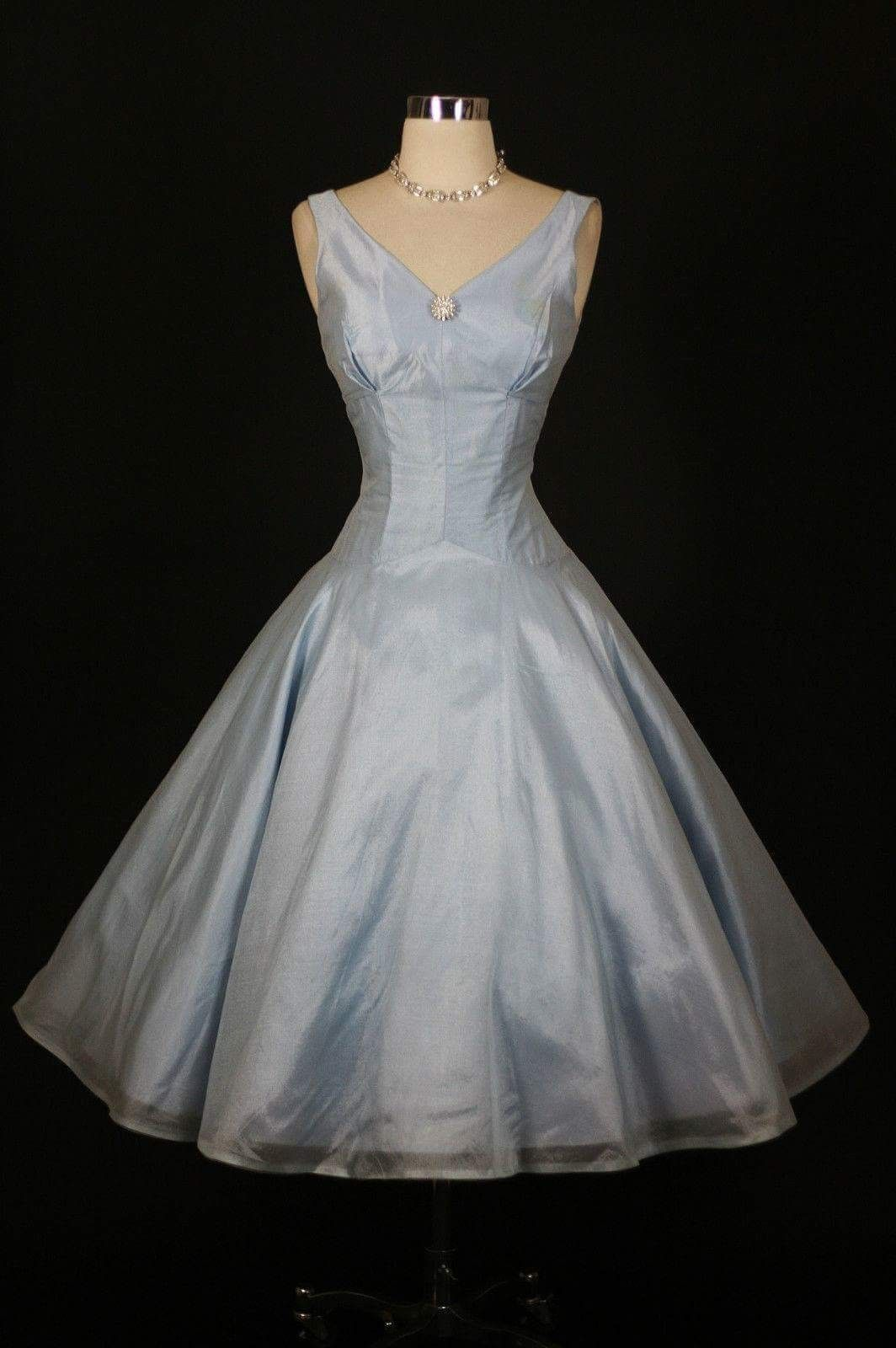 Elegant Blue V Neck Tulle Satin Short 6th Grade Homecoming Dress Birthday Outfits D3348
