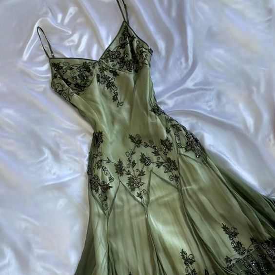 Sexy Mermaid Spaghetti Straps Floor Length Beads Evening Dress Prom Dresses SD1602