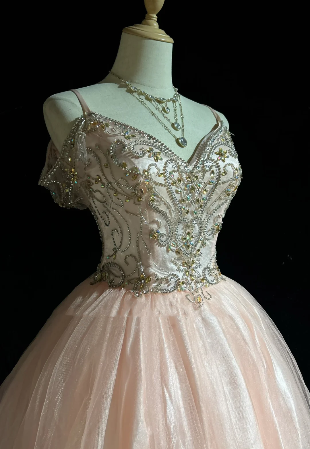 Sweet Off The Shoulder Pink Tulle Beaded A Line Short 6th Grade Homecoming Dress Birthday Outfits D3370