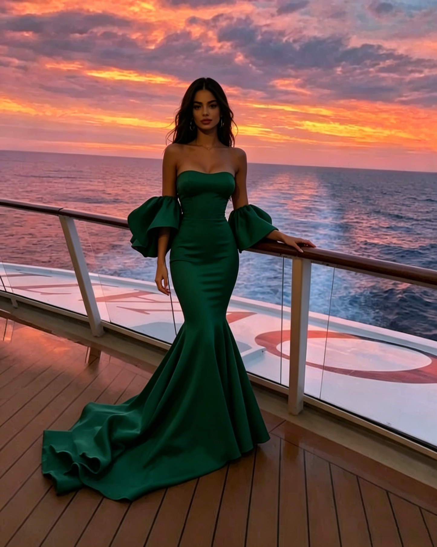 Sexy Mermaid Strapless Satin Burgundy Prom Dresses Long Party Dress SD2235