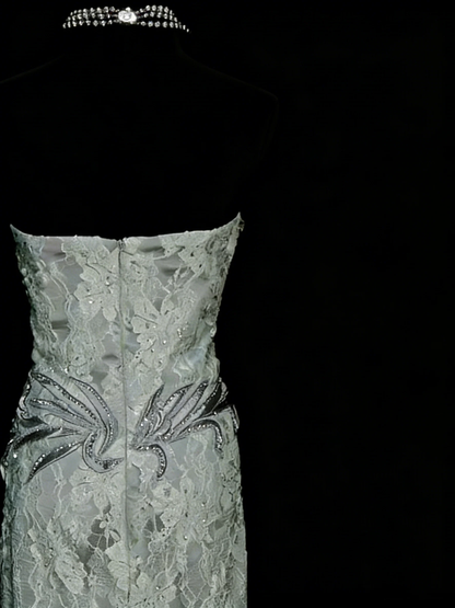 Retro Green Sheath Sweetheart Lace Hoco Gowns Short 18th Birthday Dress Homecoming Dresses D4258