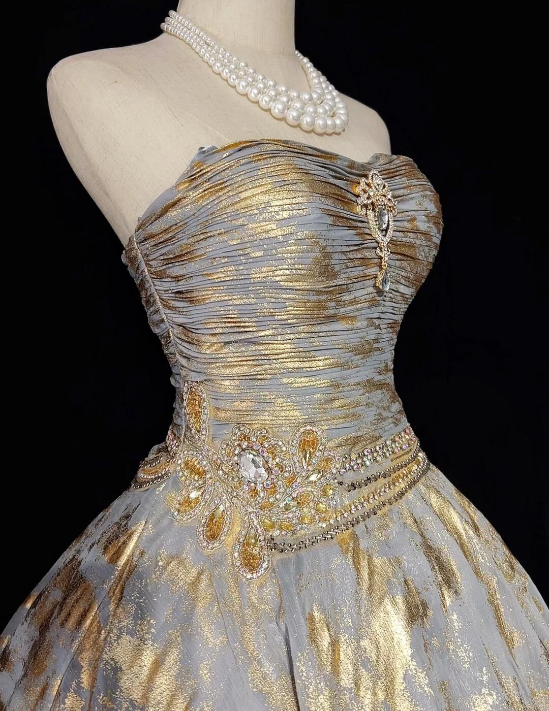 Unique Strapless Tulle Sequin Beaded A Line Short Homecoming Dress Birthday Outfits D3379