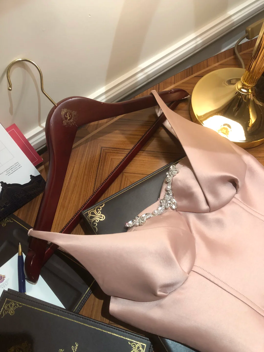 Pretty Pink Satin Beaded Layered A Line Short 16th Birthday Outfits Formal Homecoming Dress D241