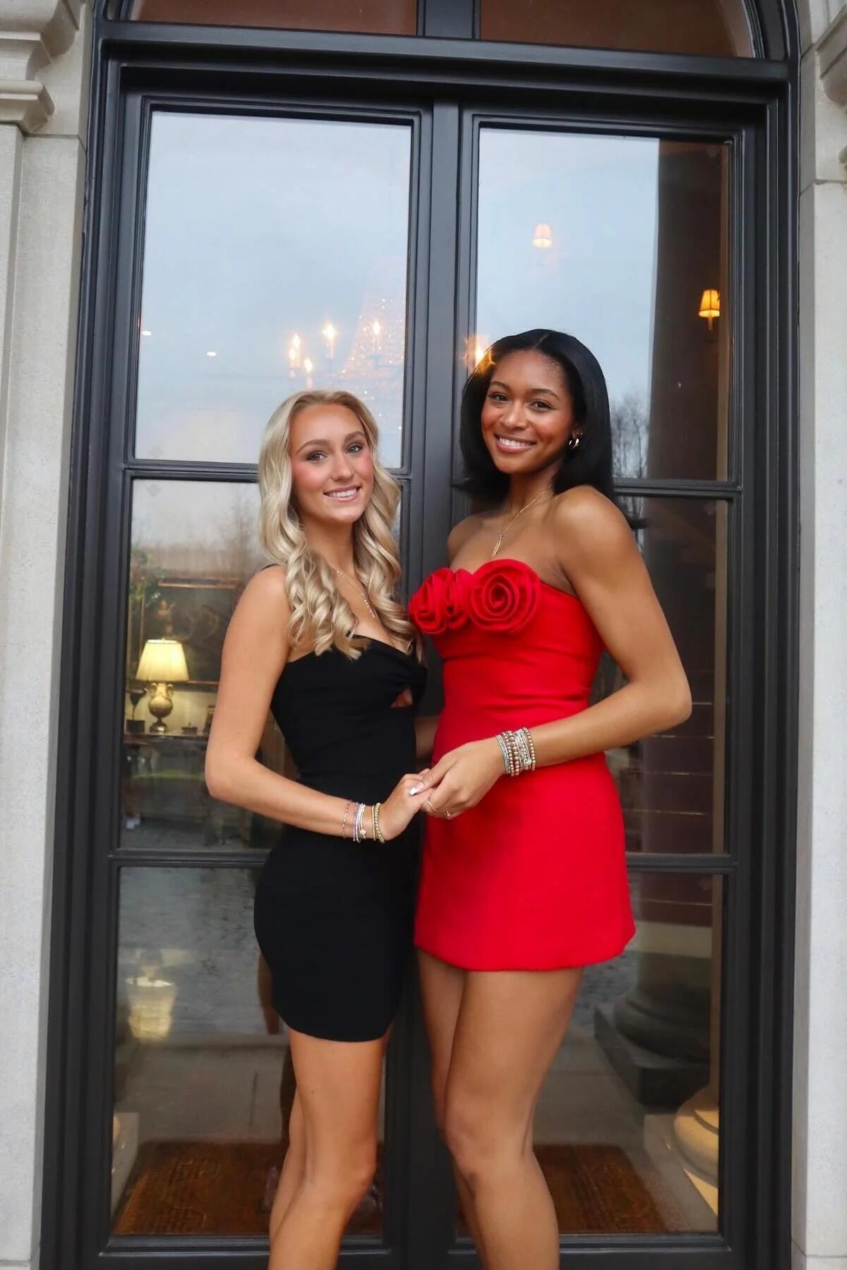 Chic Blue Strapless Satin Short Homecoming Dress,Formal 17th Birthday Outfits D3470