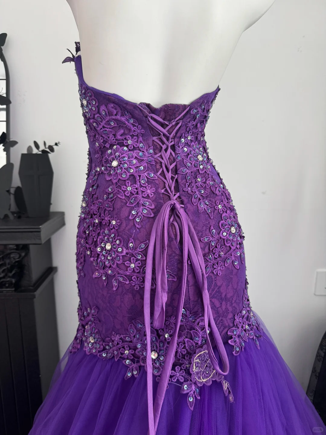 Fashion Sweetheart Neck Tulle Appliques Sequin Mermaid Evening Dress Long Wedding Guest Dress D3724