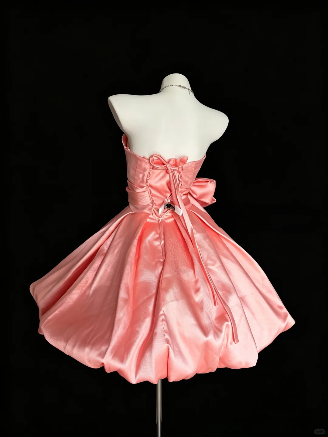 Cute Pink Satin A Line Short Homecoming Dress Sweetheart Neck Mini Birthday Outfits D5221