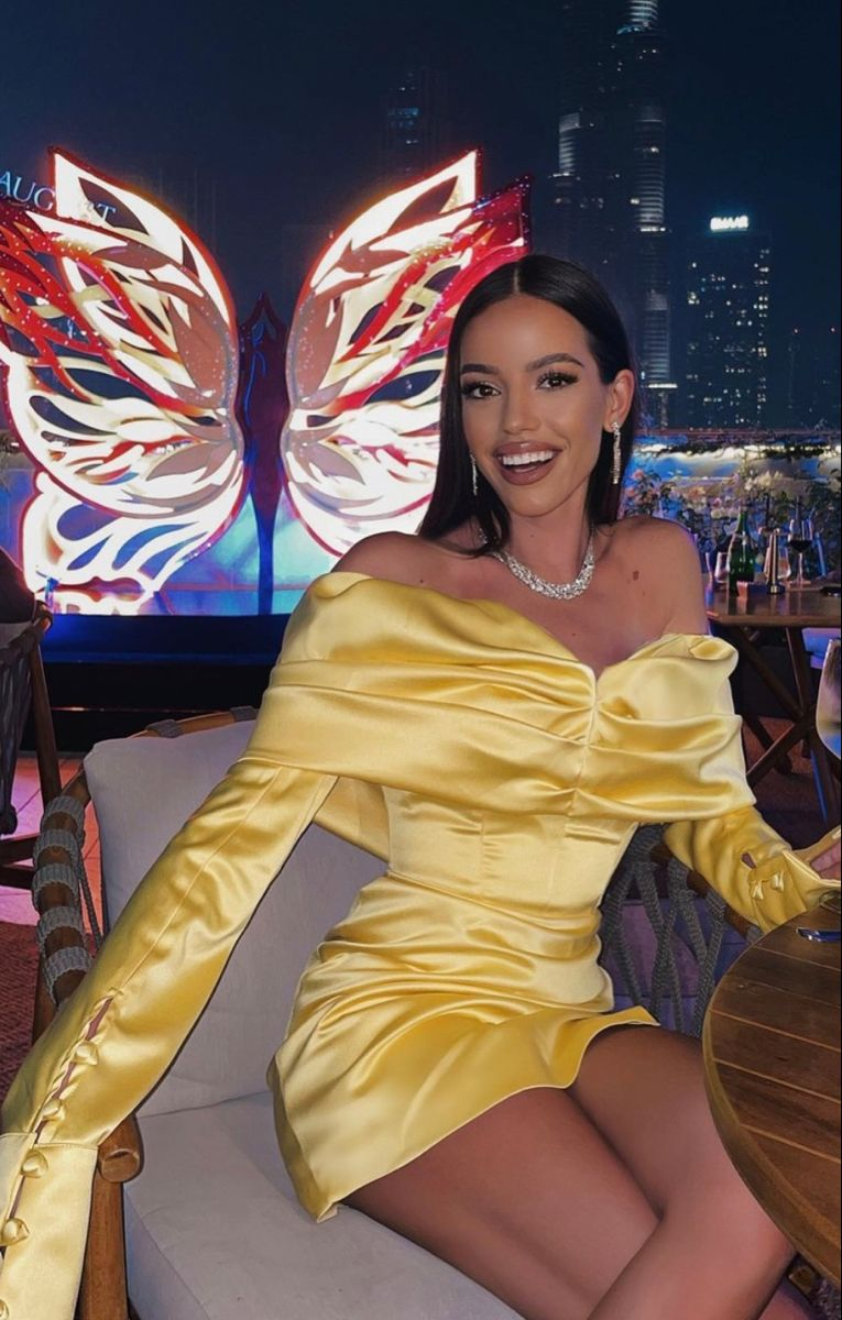 Pretty Yellow Off The Shoulder Satin Short Graduation Homecoming Dress,Mini Prom Dress D3576