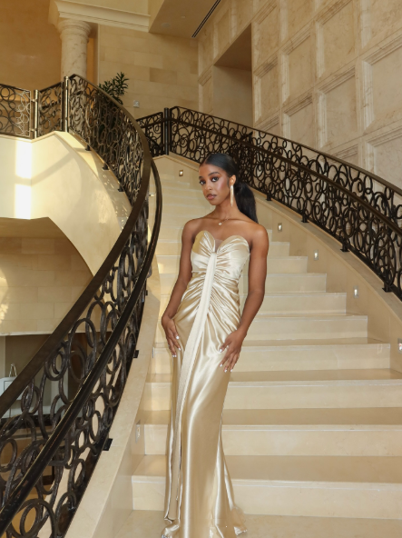 Sexy Sweetheart Neck Satin Mermaid Party Dress Champagne Long Prom Dresses D4975