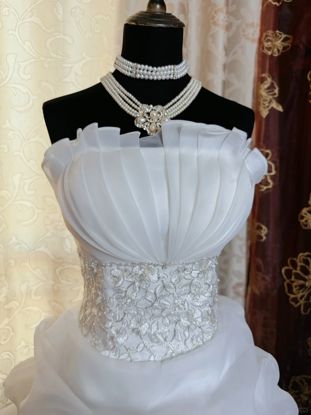 Classy Strapless White Tulle Pleated Sheath Short 19th Birthday Outfits Homecoming Dress D729