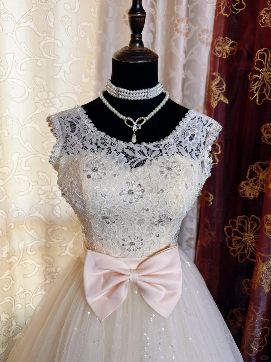 Sweet Lace Tulle Sleeveless A Line Short Homecoming Dress Formal 20th Birthday Outfit With Bow D730