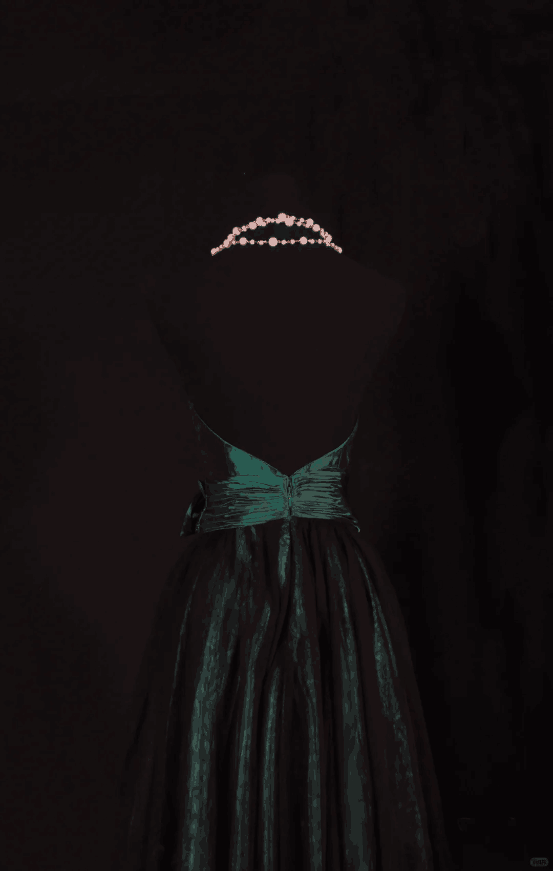 Retro Green Strapless Satin A Line Short Graduation Homecoming Dress,Mini Party Dress With Bow D3324