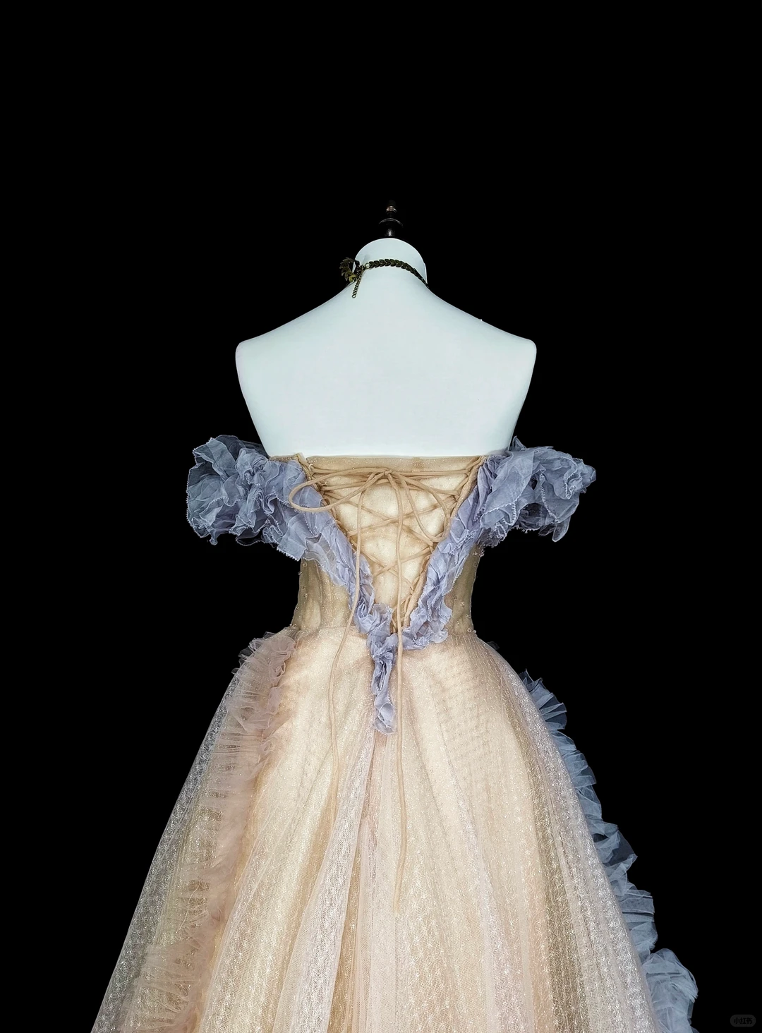 Classy Off The Shoulder Pink Tulle Pleated Ruffles Long Evening Dress Prom Dress D5389