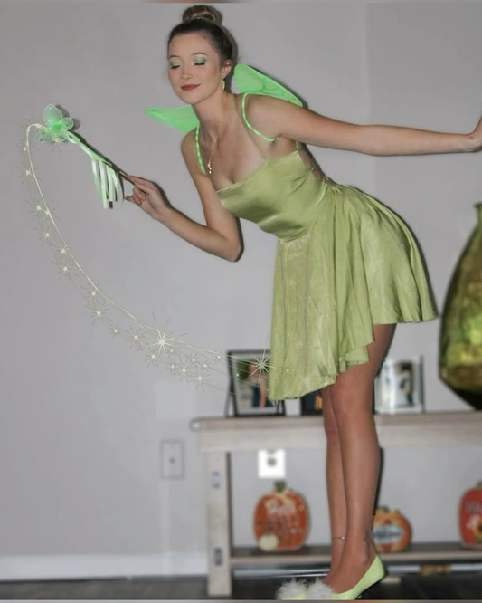 Cute Spaghetti Straps Satin A Line Short Cocktail Dress Homecoming Dress D763